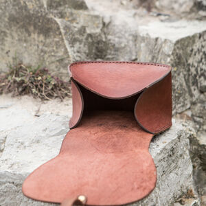 Sacoche médiévale celtique en cuir