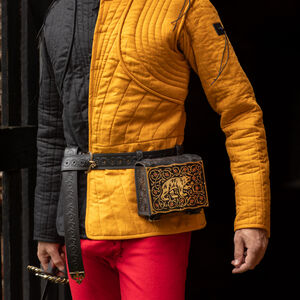 Sac médiéval en cuir