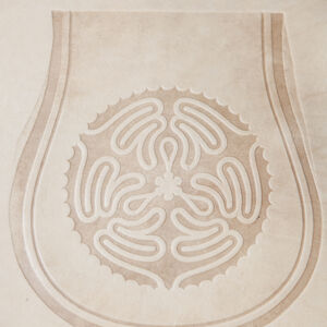 Sacoche en cuir « Labyrinthe » design original 