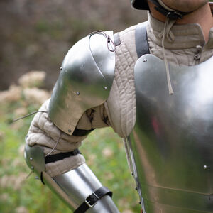 Spallières fonctionnelles légères à 4 segments "Chevalier des Bois" pour WMA AMHE Harnischfechten