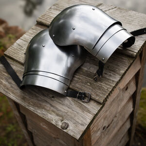 Spallières fonctionnelles légères à 4 segments "Chevalier des Bois" pour WMA AMHE Harnischfechten