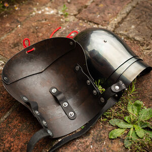 Spallières fonctionnelles légères en acier trempé à 4 segments “Mercenaire” pour WMA Harnischfechten