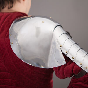 Spallières médiévales espauliers du paladin chevalier