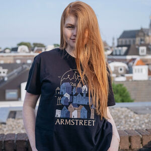 T-shirt Patchwork Brodé en Édition Limitée « Nuit chez ArmStreet »-03