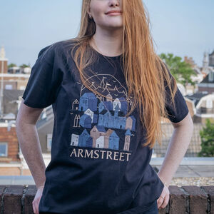 T-shirt Patchwork Brodé en Édition Limitée « Nuit chez ArmStreet »-05