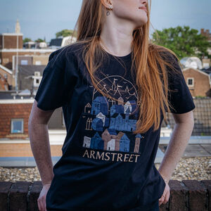 T-shirt Patchwork Brodé en Édition Limitée « Nuit chez ArmStreet »-06