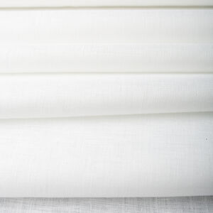 Tissu en lin naturel fin blanc pour costume historique au mètre