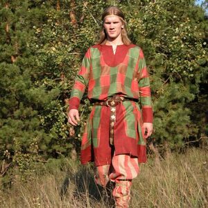 Tunique médiévale normande à carreaux ArmStreet