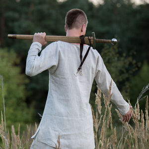 Homme au moyen age costume médiéval en lin