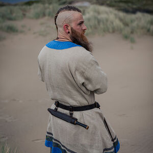 Tunique viking brodée en lin « Éric le Jarl »
