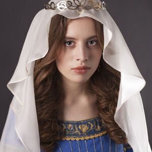 Vente de la Couronne franque en laiton « Trèfle » | 53 cm