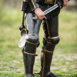 Vente de l'Armure de Jambes XIV-XV siècle « Chevalier Rebelle »