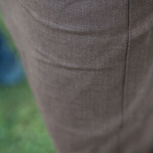 Vente du Pantalon médiéval classique en lin | Taille L | Brun noix