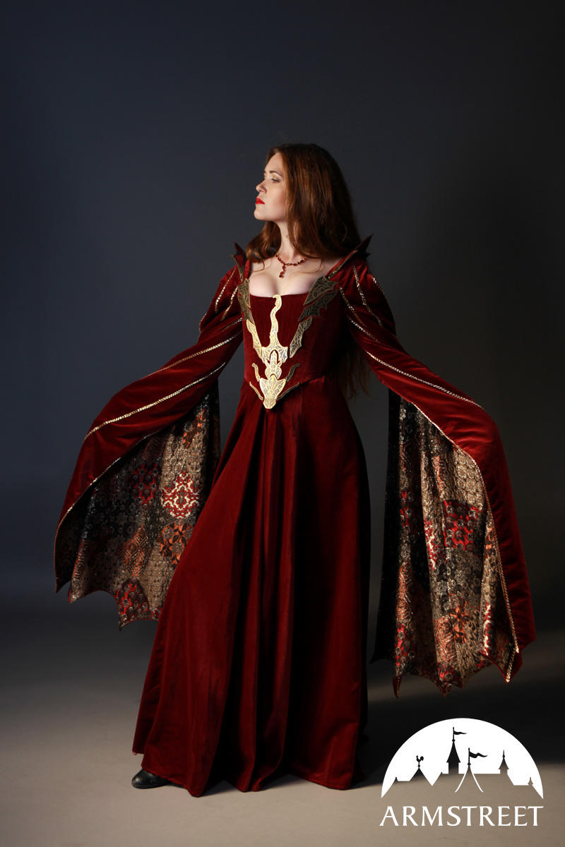 « Madame Dragon » robe personnalisée
