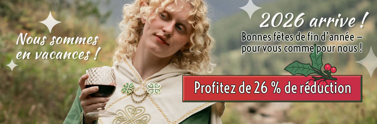 26 % de réduction pendant notre absence