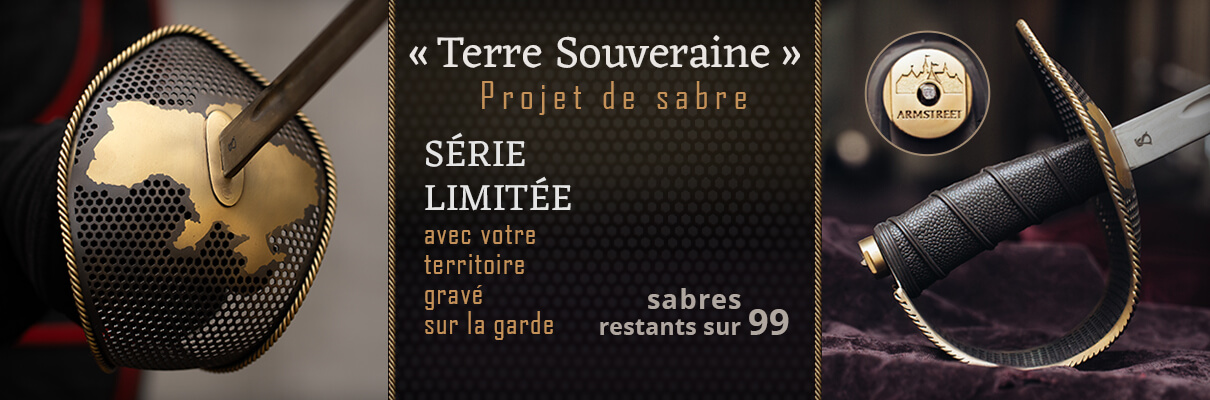 Projet de sabre « Terre Souveraine »