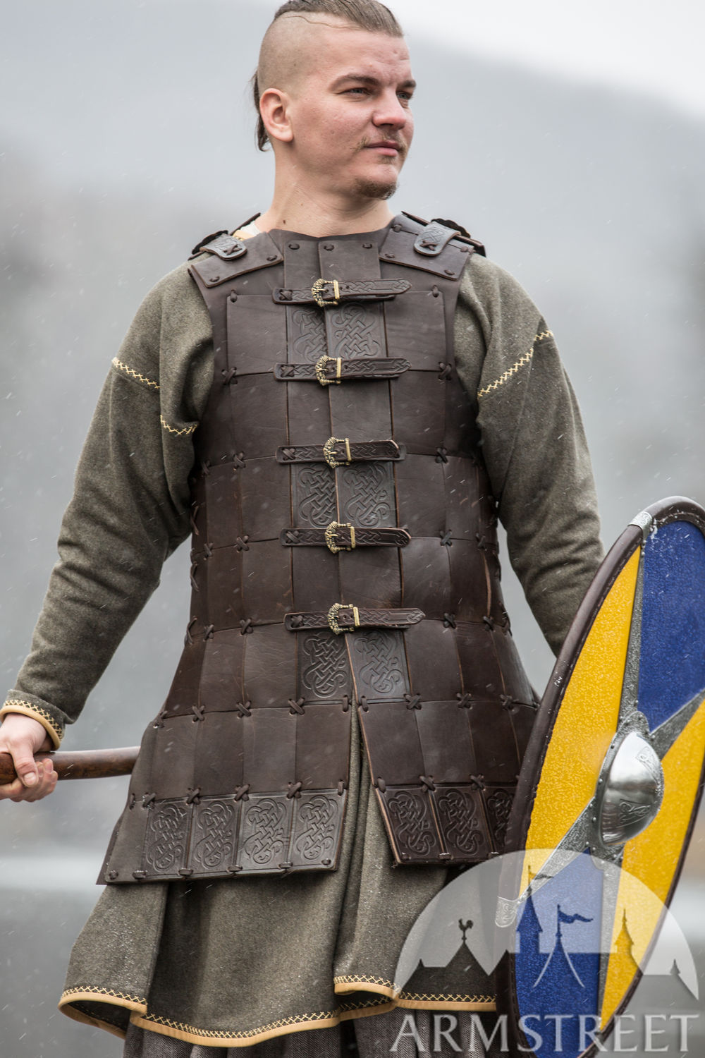 Armure de Corps en Cuir Viking « Olegg le Mercenaire »