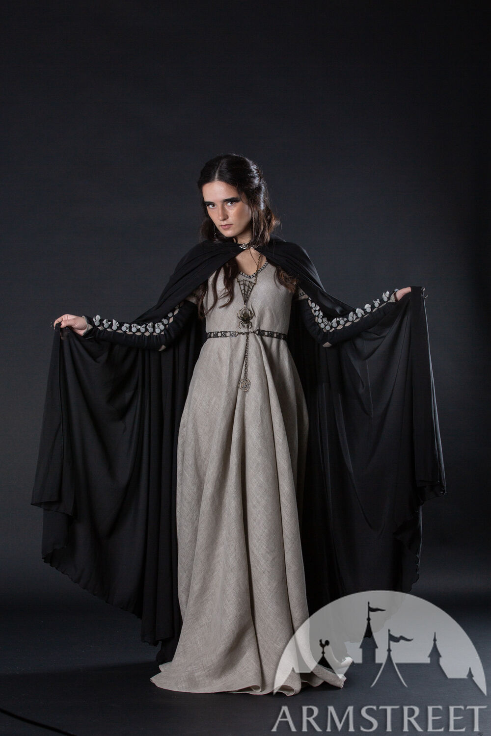 Cape noire Halloween