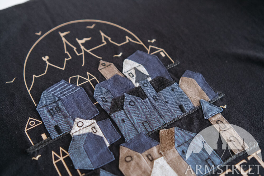 T-shirt en patchwork édition limitée "Nuit chez ArmStreet"