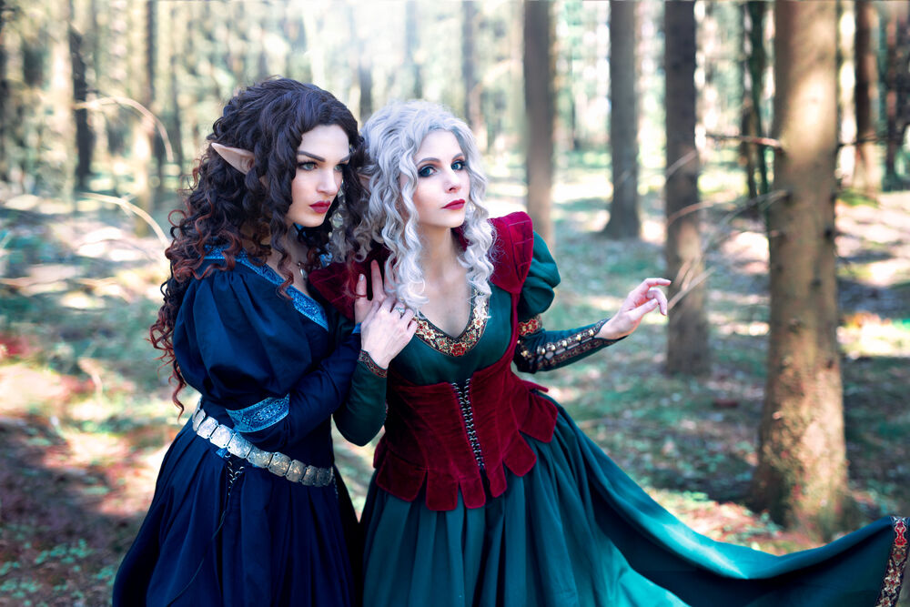 Robe en coton avec passement exclusif