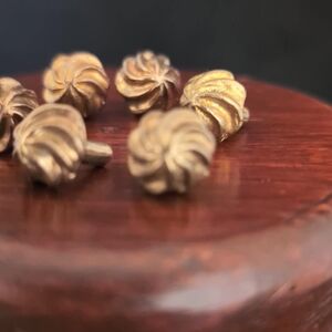 Brass casting rivets
